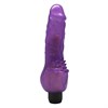 Вибратор Eroticon рельефный с усиками, фиолетовый, 19*3,5 см - фото 46658