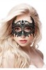 Кружевная маска ручной работы на глаза Empress Black Lace Mask - фото 47955