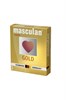 Презервативы Masculan Ultra 5 ультратонкие золотые, 3 шт - фото 48695