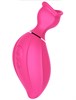 Вакуумный стимулятор клитора Lip Love розовый силикон, USB - фото 48939