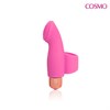 Вибро-массажер на пальц Cosmo розовый силикон - фото 50088