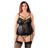 Боди Cotelli Collection с пажами и стимуляцией интимной зоны, 85D/L - фото 50124