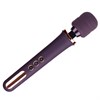 Принудитель оргазма Wand Massager перезарядный бордовый, 10 режимов, 32*6см - фото 52255