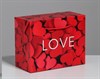 Пакет—коробка Love, 23*18*11см - фото 53673