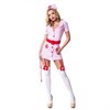 Костюм 'Похотливая медсестра' розовый, L/XL, Le Frivole - фото 55753
