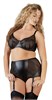 Бюстгальтер на косточках Cottelli Collection черный, 90D 01000017068 - фото 55779