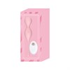 Вагинальные шарики с вибрацией на ДУ, розовый, 3,5 см 00001309028 - фото 56338