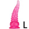 Дилдо «Тентакль» розовый PVC, 21*5,3см - фото 57352