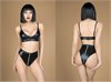 Комплект лиф и трусики с молнией, wetlook, Le Frivole, XXL/XXXL 00001308171 - фото 60857
