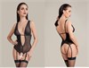 Боди Waname Exility с пажами для чулок черное (50-52) 00001307901 - фото 61249