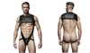 Мужское боди LaBlinque из вет-лок черное, размер L/XL 00001309998 - фото 61373