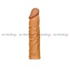 Фаллоудлинитель Top notch без кольца на мошонку, мулат 19,5*3,6см 00001308648 - фото 62053
