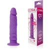 Фаллос Cosmo фиолетовый силикон на присоске, 12*2,5см 00000116725 - фото 63577