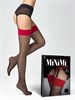 Чулки под пояс Minimi calze DEA 20, черно-красный, S/M 00001509516 - фото 64205
