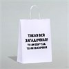 Пакет подарочный «Загадочная», 24 х 10,5  х 32 см 00001310229 - фото 64486