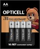 Батарейка AA Opticell LR6, 1шт 00001509478 - фото 64524